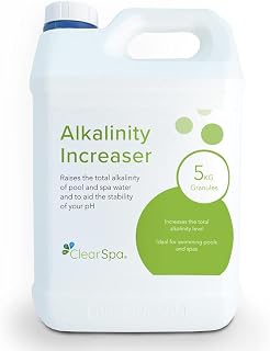 Total Alkalinity Increaser/Plus 5kg - Suitable for all Hot Tubs, Swimming Pools and Spas