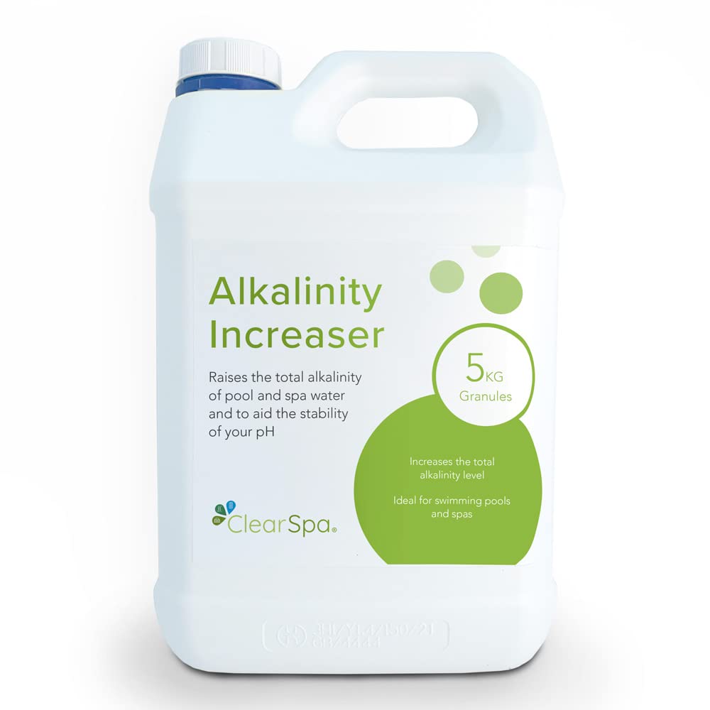 Total Alkalinity Increaser/Plus 5kg - Suitable for all Hot Tubs, Swimming Pools 