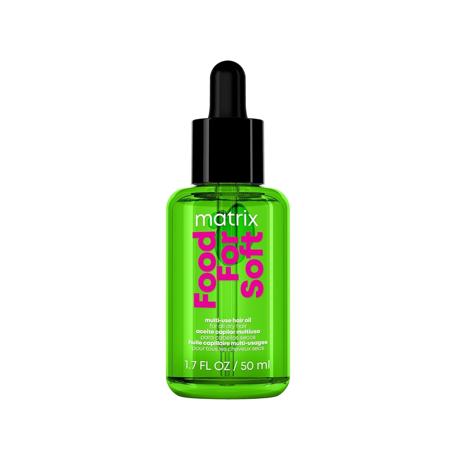 Matrix, Food For Soft Multi-Use Hair Oil Serum, Heat Protection, 50ml