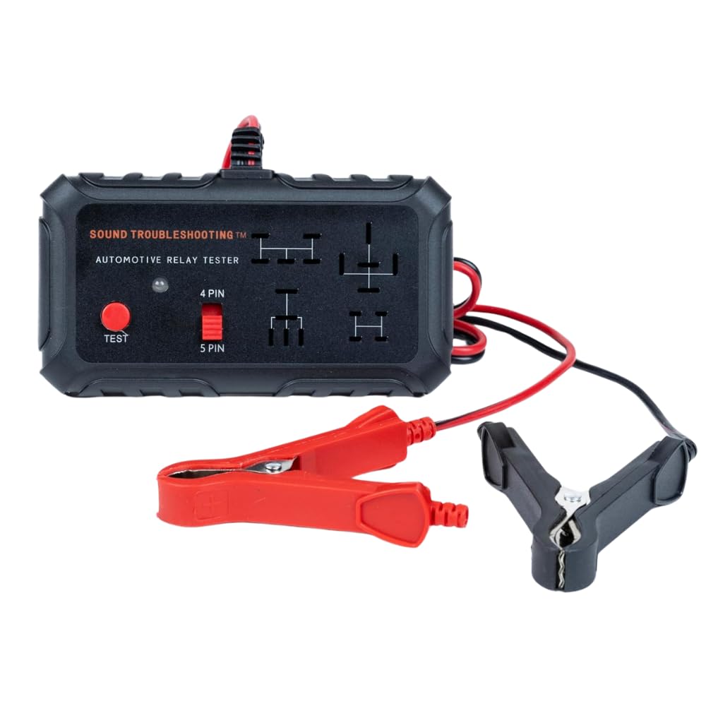 Sound Troubleshooting Automotive Relay Tester 4 &amp; 5 Pin 12V | Auto Diagnosti