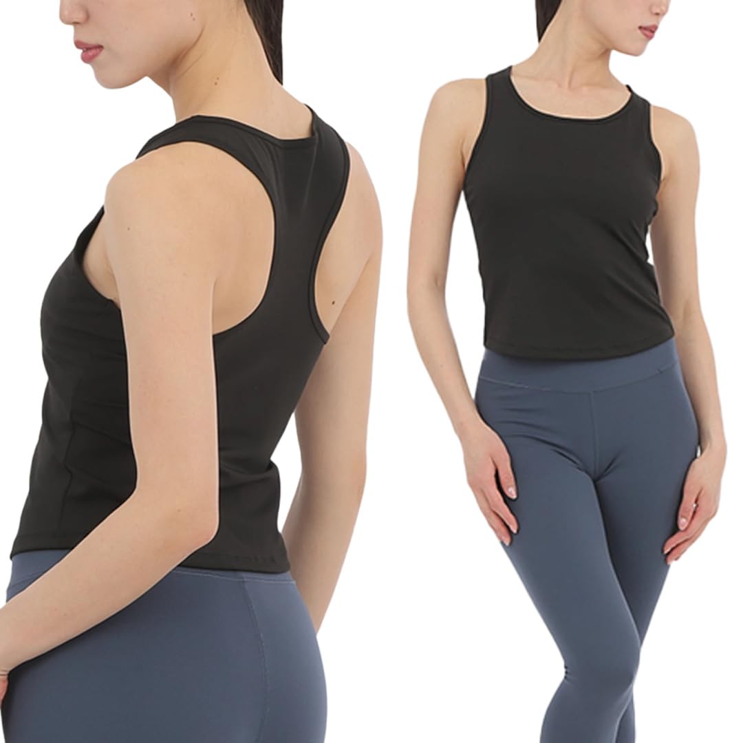 DREI (Beautiful Style and Comfortable) Cup Included, Tank Top, Inner, Short, Com
