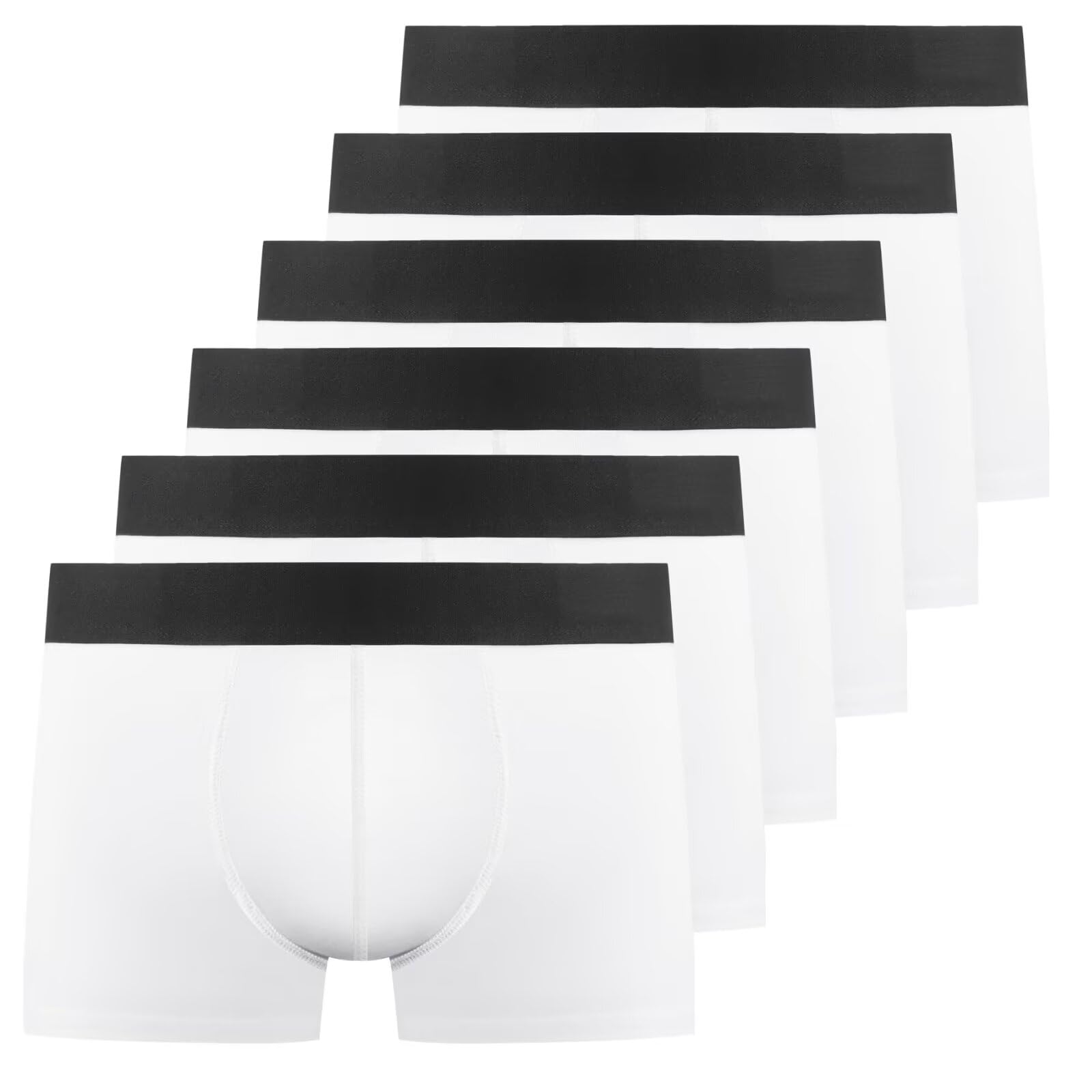 YouShow Boxershorts Herren 6/12er Pack Baumwolle Unterhosen Männer Stretch