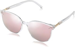 SOJOS Klassisch Retro Runde Sonnenbrille Damen Herren Groß Brille SJ2067