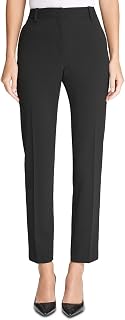DKNY Womens Stretch Crepe Fixed Waist Skinny Pant