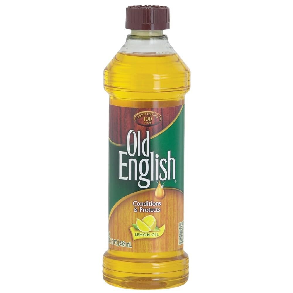 Old English Lemon Oil for Wood Furniture Cleaner, 16 Fl Oz Wood Polish | Old Eng