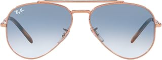 Ray-Ban Unisex Rb3625 New Aviator Aviator Sunglasses