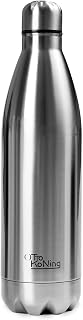 OTTO KONING Insulated Water Bottle, 1 Litre, Stainless Steel, Double Wall | Double Wall Vacuum Cold 24 Hours Hot 12 Hours BPA and Phthalate Free Leakproof for Sports, Office, School