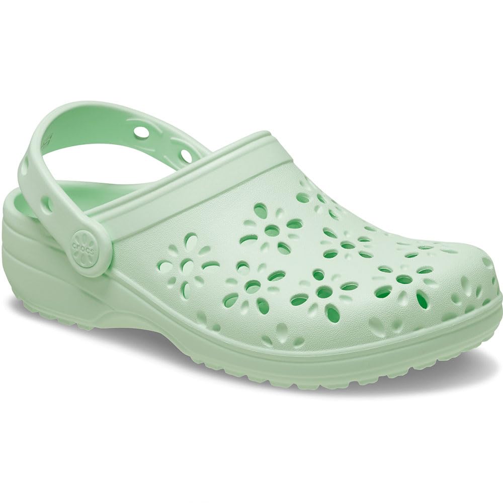 Crocs Classic Floral Cut out Clog K ClogsUnisex Kids