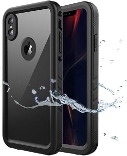 Cozycase for iPhone Xs Max Waterproof Case IP68 Full Body Heavy Duty Black