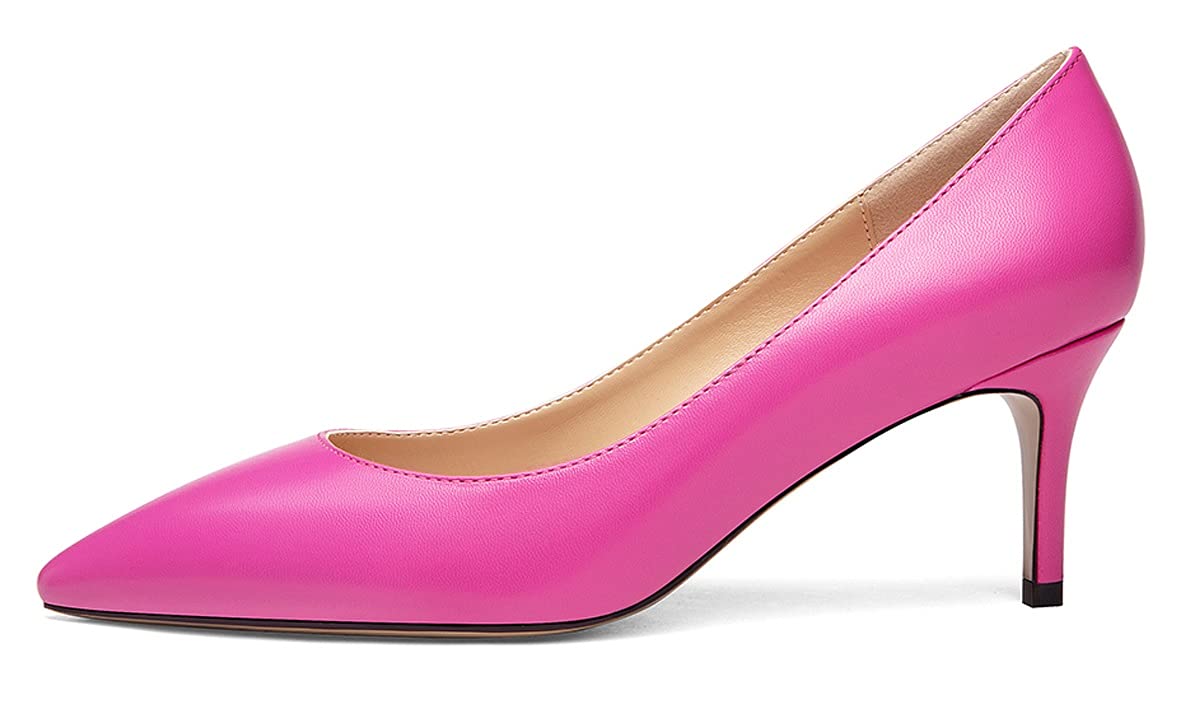 EDEFS Women's Heeled Shoes, 6.5 cm Mid Heel Shoes