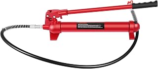 SCITOO 10 Ton Hydraulic Floor Jack Hand Pump Ram Replacement Red | Hydraulic Hand Pump Car Auto Body Frame Repair Tools with Long Handle for Maintenance of Car, Truck, Farm and Heavy Equipment