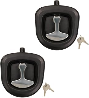 Buyers Products LL90002 Underbody Tool Box Compression Latch, 2 Pack | Two Single Point Compression Latches Help Secure Underbody Tool Boxes With Gaskets, Blind Studs, And Keyed Cylinders