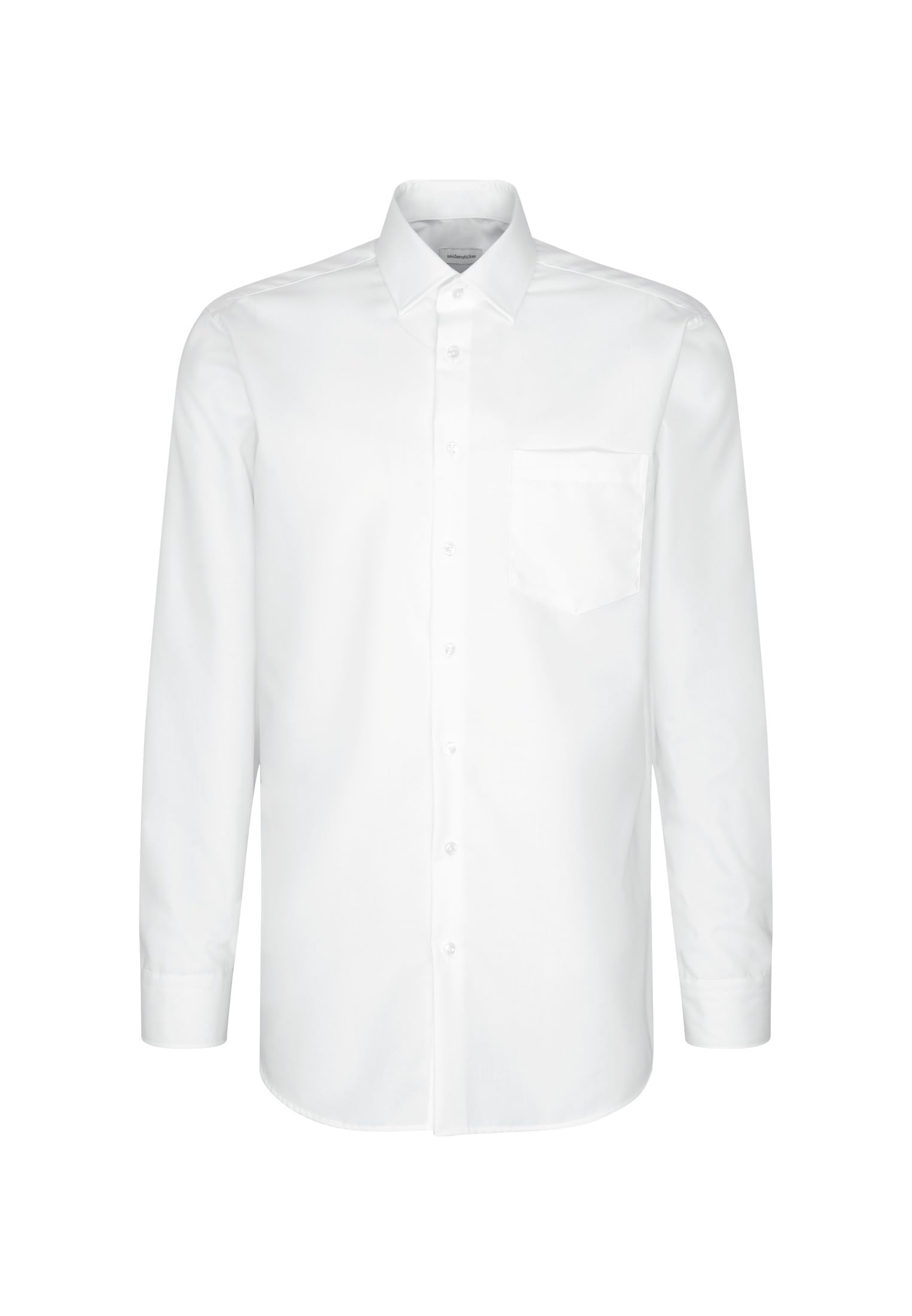 Seidensticker Men's Business Shirt – Slim Fit – Non-Iron – Kent Collar – Short S