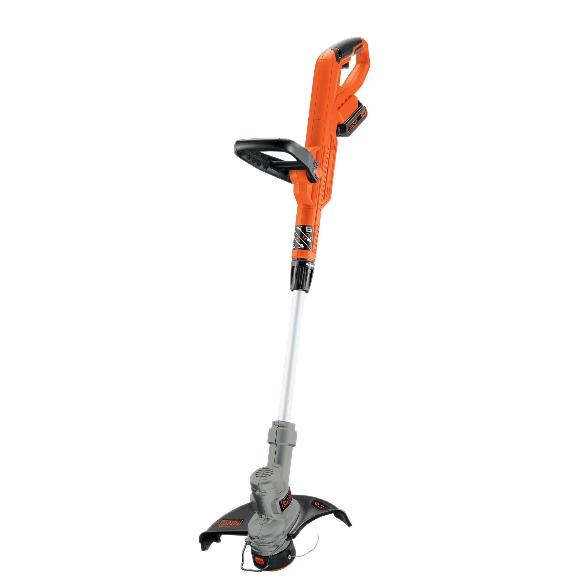 BLACK+DECKER 20V MAX String Trimmer and Edger 2 in 1, Cordless Weed Wacker with 