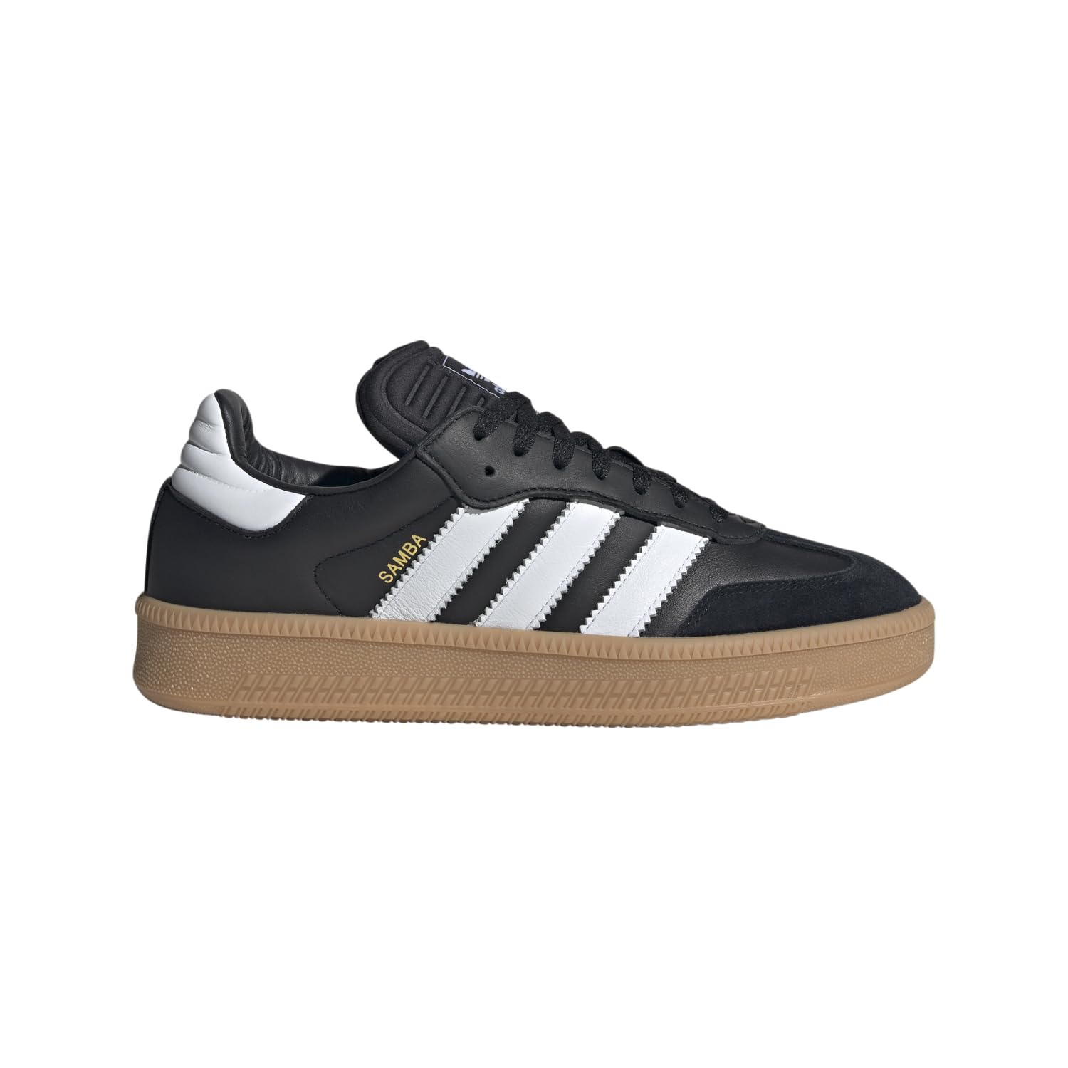 adidas Samba XLG Men's Sneakers, Core Black/Cloud White/Gum, Size 8.5
