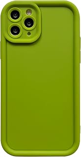Puxicu Slim Case for iPhone 11 Pro, Enhanced Camera Protection, Shockproof Skin-Friendly Touch Soft Case Cover for iPhone 11 Pro Phone 5.8 inch, Avocado Green