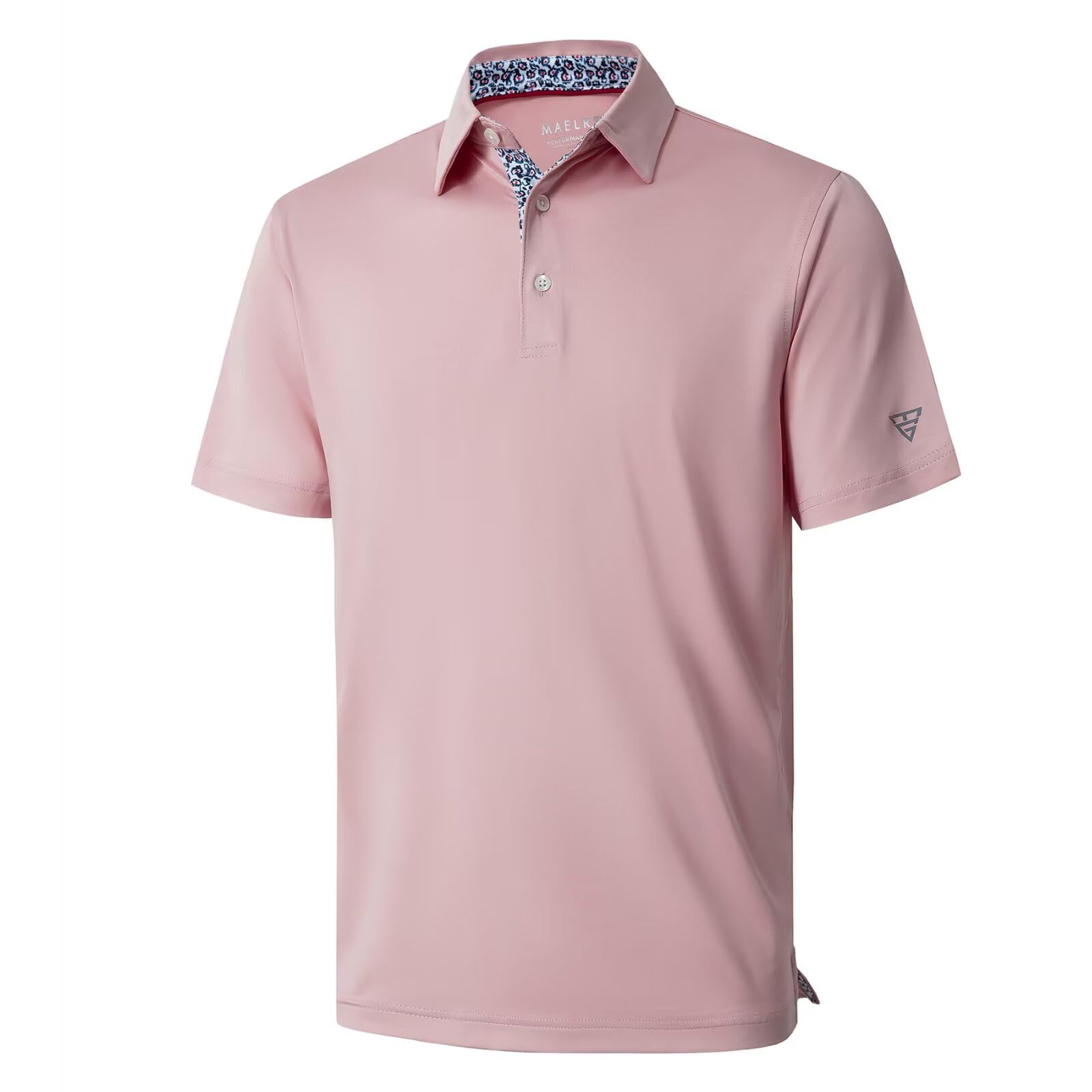 Mens Polo Shirts Short and Long Sleeve Casual Solid Stylish Dry Fit Performance 