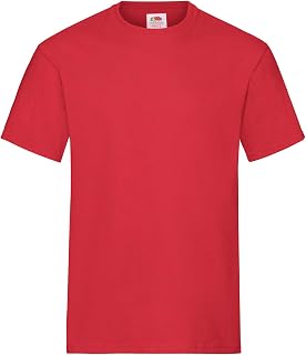 Fruit of the Loom Herren Regular Fit T-Shirt Heavy Cotton Tee Shirt 5 Pack