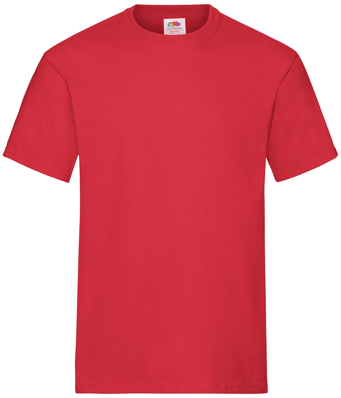 Fruit of the Loom Herren Regular Fit T-Shirt Heavy Cotton Tee Shirt 5 Pack