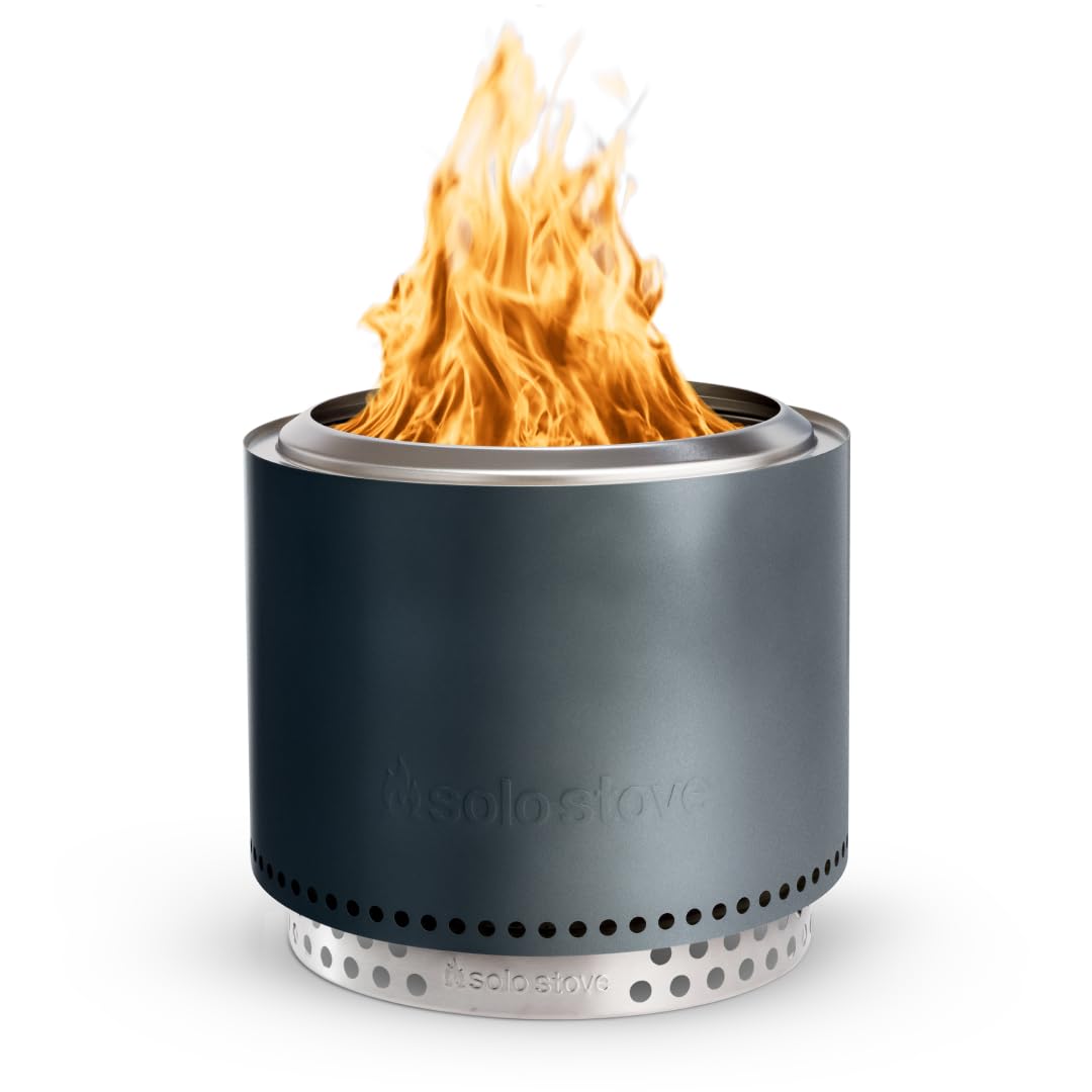 Solo Stove Bonfire 2.0 with Stand, Smokeless Fire Pit | Wood Burning Fire Pits f
