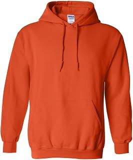 Gildan Men's Fleece Zip Hooded Sweatshirt, Style G18600 Hooded Sweatshirt (Pack of 1)