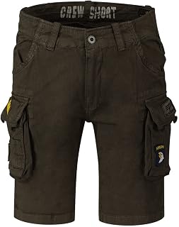 ALPHA INDUSTRIES Men's Shorts with Patch