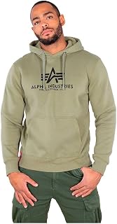 ALPHA INDUSTRIES Basic Hoody Men's Hooded Sweatshirt (Pack of 1)