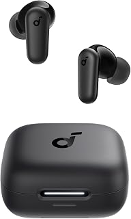 Soundcore P30i by Anker Noise Cancelling Earbuds, Hands-Free Viewing | Strong and Smart Noise Cancelling, Powerful Bass, 45H Playtime, 2-in-1 Case and Phone Stand, IP54, Bluetooth 5.4