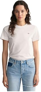 GANT Women's Reg Shield Ss T-Shirt T-Shirt