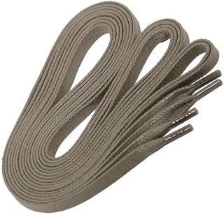 Tan Flat 6mm Waxed Laces laccico
