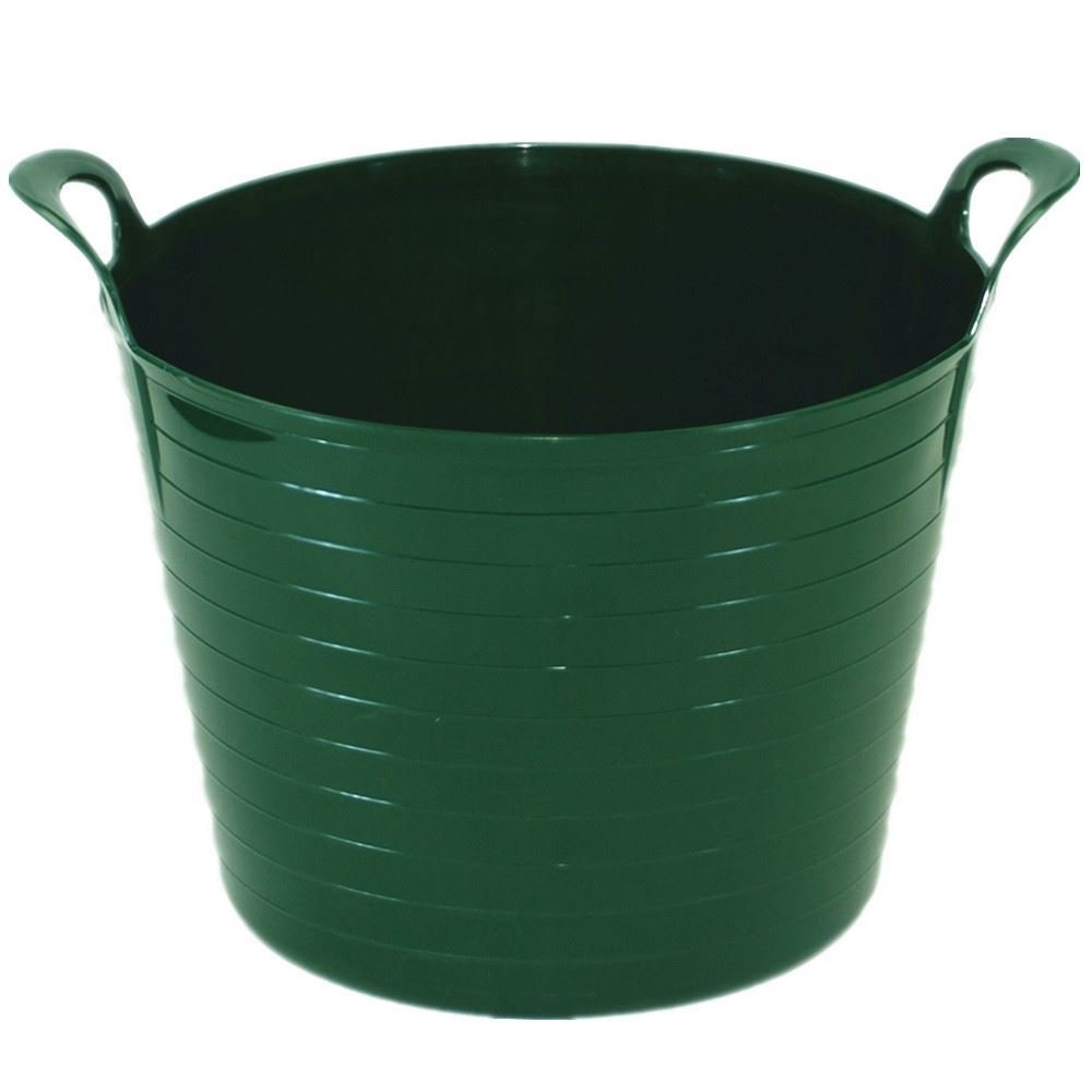 Large Medium Small Flexi Tub Garden Home Flexible Colour Rubber Storage Containe