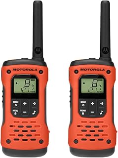 Motorola Solutions Talkabout T603 2-Way Radio, 2-Pack | Rechargeable, Waterproof, 56 km