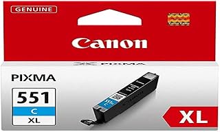 Canon CLI-551XL cyan genuine high yield ink cartridge | Original Cyan ink for vivid photo colour - for PIXMA MX925, MG6650, MX725, MG6450, MG5450, MG5550, MG5650, MG6350 and more!