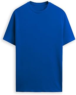 Generico Easy Fit T-Shirt, Pack of 5 Men's T-Shirts, Short Sleeves, 100% Cotton, Regular Fit, Unisex, Casual - Gym - Sports - Urban