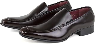 Saraband Genuine Leather Slip-on Business Shoes, Made in Japan