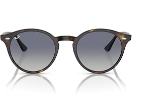 Ray-Ban RB2180 49-21 Havana Sunglasses with Blue Lens