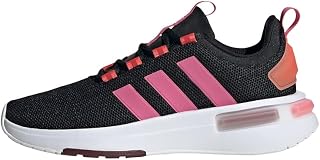 adidas Women's Racer TR23 Shoes, Core Black/Pink Fusion/Shadow Red, 8, Core Black Pink Fusion Shadow Red, 8 UK