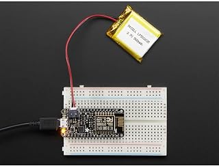 Adafruit Feather HUZZAH with ESP8266 - Loose Headers , Black