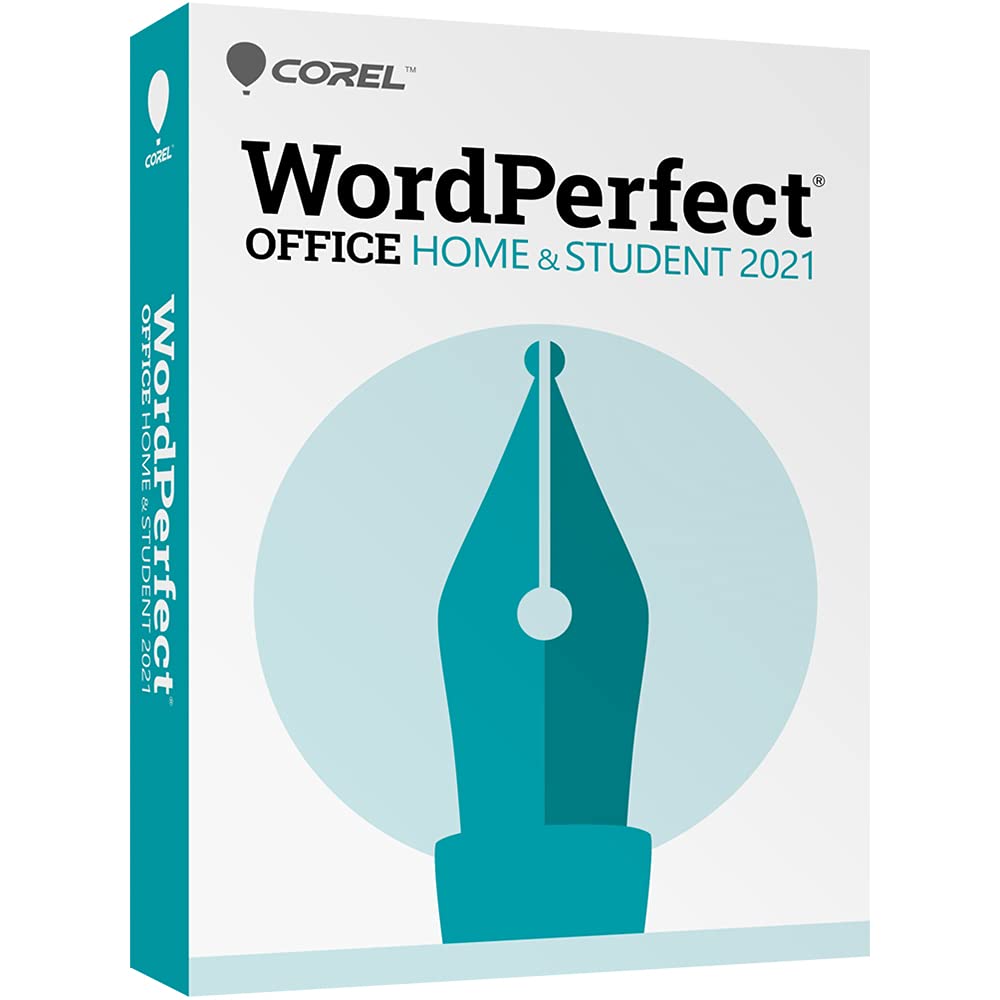 Corel WordPerfect Office Home & Student 2021 | Office Suite of Word Processor, S