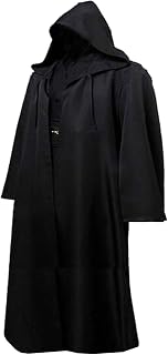 GOLDSTITCH Men Hooded Robe Cloak Knight Fancy Cool Cosplay Costume