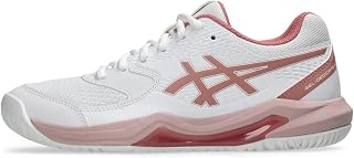 ASICS Resolution 8 Clay Clay Clay Women's Tennis Shoe Grey White