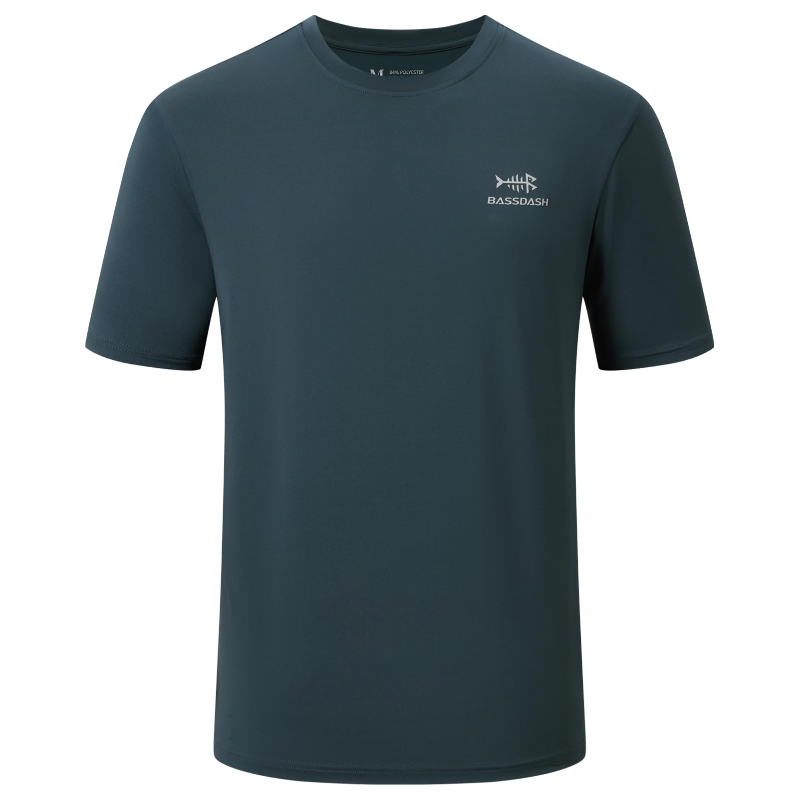 BASSDASH Men’s UPF 50+ Short Sleeve Fishing Shirts Performance Cooling UV Sun Pr
