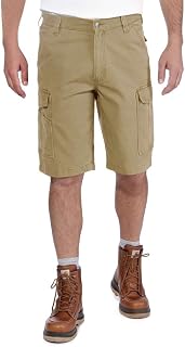 Carhartt - Rugged Flex® Cotton Canvas Cargo Shorts, Relaxed Fit, Men's Cargo Shorts