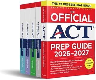 The Official ACT Prep & Subject Guides 2026-2027 Complete Set