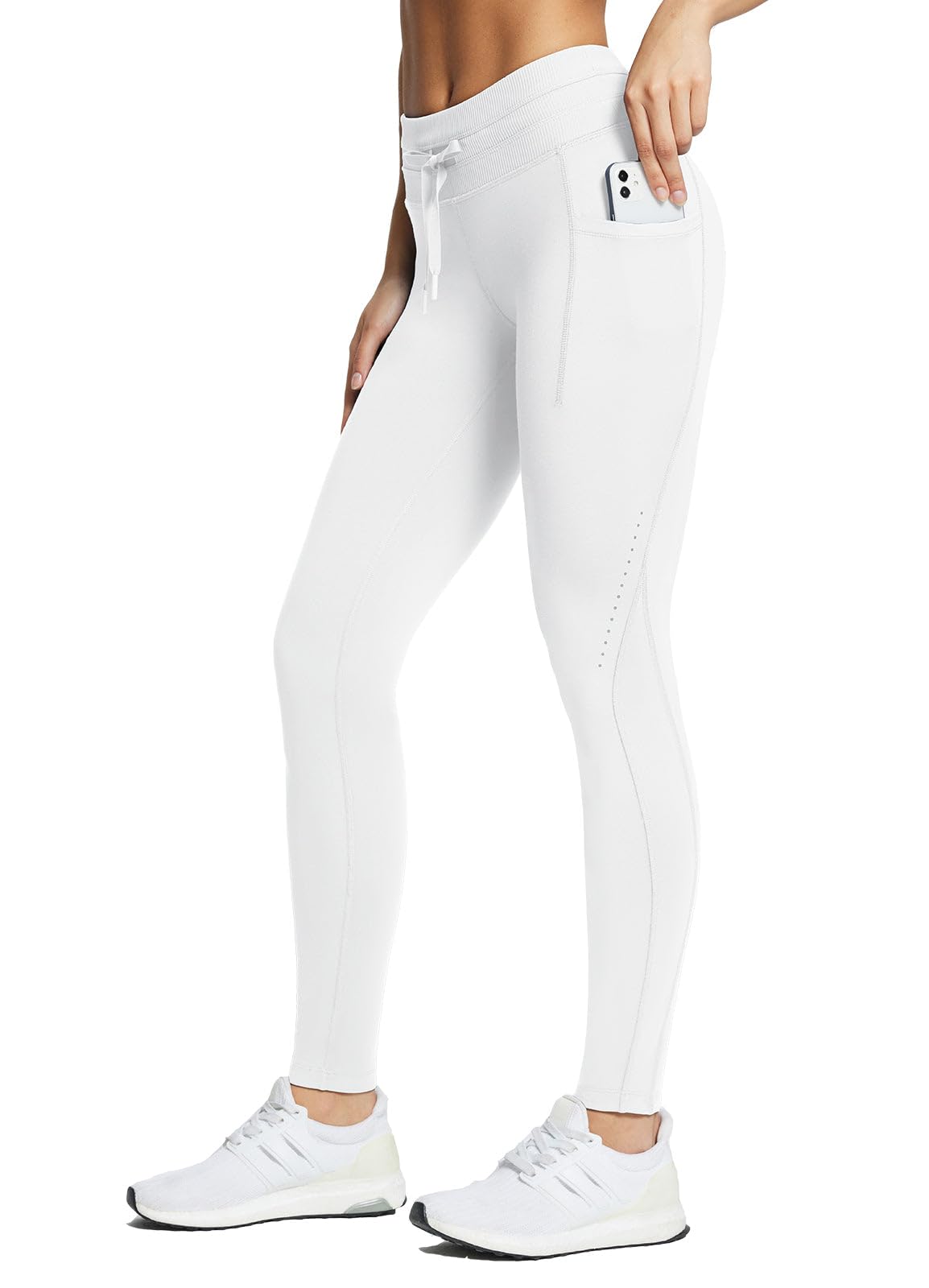 baleaf Women's Fleece Lined Leggings Tights Water Resistant Hiking Pants