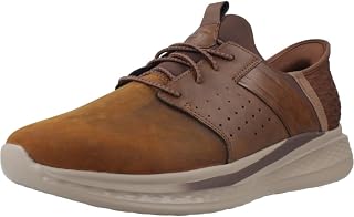 Skechers USA Men's Slade-Zachary Hands-Free Slip-in Moccasin, Brown, 7, Braun, 25.0 cm