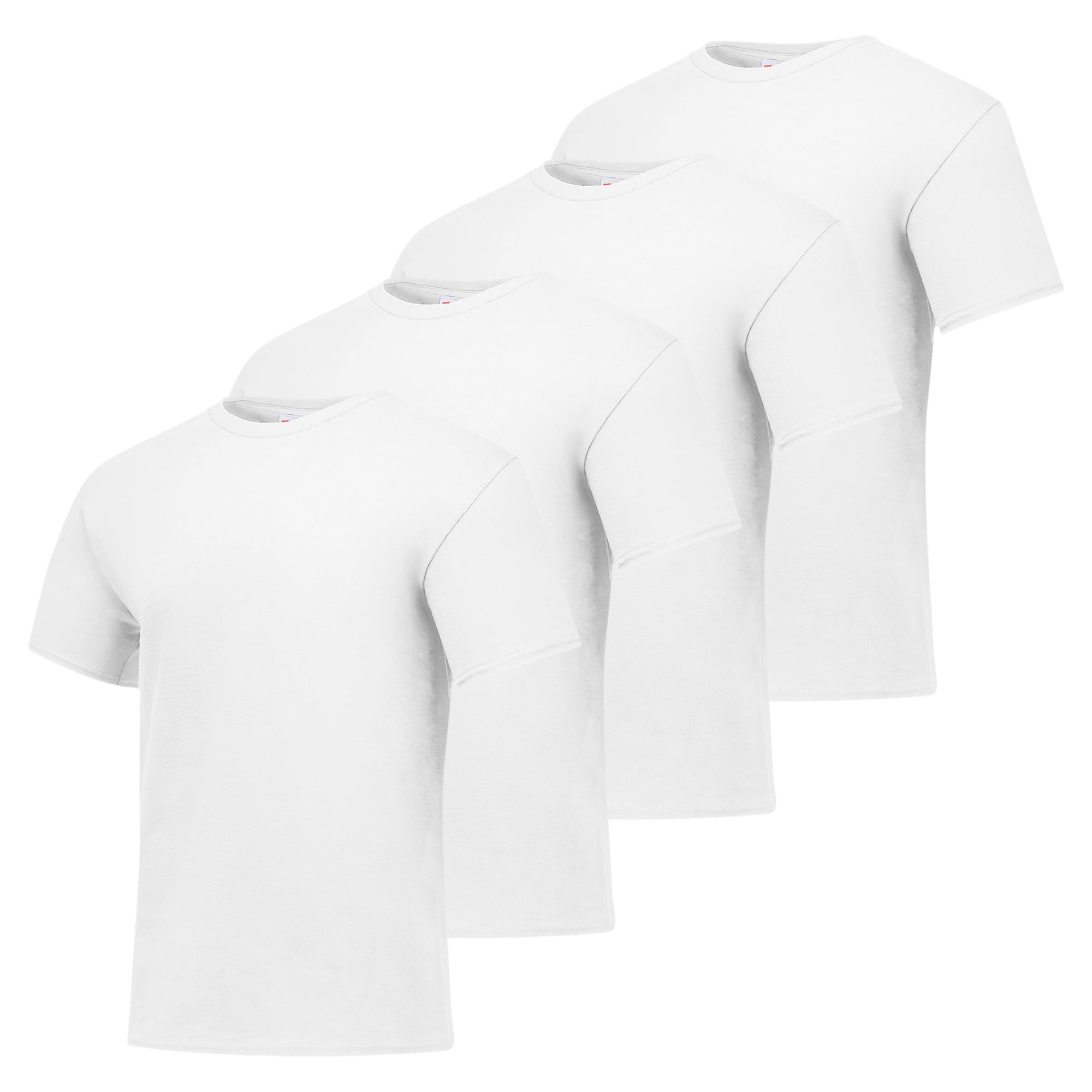 Treask Hanes Men's ComfortSoft T-Shirt (Pack of 4)