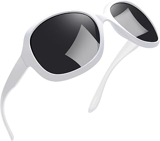 Joopin Women's Polarized Sunglasses Large Square Retro UV400