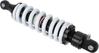 Generic Universal CNC Aluminum Alloy 310mm Rear Suspension Shock for Pit Bike ATV, Durable Motorcycle Shock Absorber for Improved Damping Management