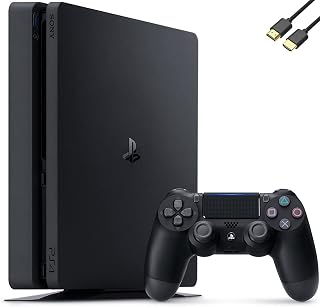 CYOIDAI Newest Playstation 4 1TB Slim PS4 Gaming Console, Wi-Fi 5, Bluetooth 4.0 with U Deal HDMI (Renewed)